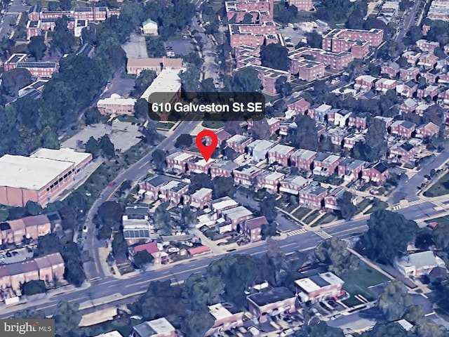 610 Galveston Pl SE, Washington, DC 20032 - aerial view of property and surrounding area