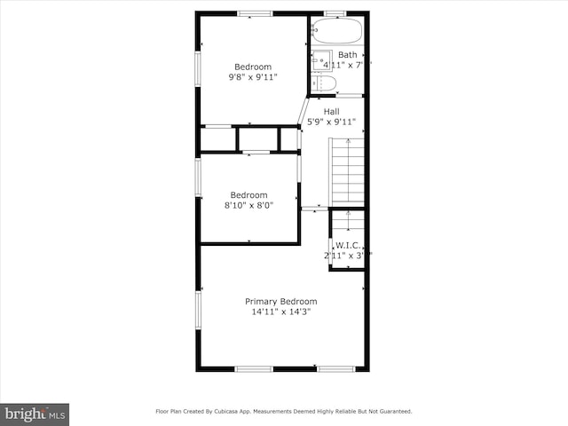 610 Galveston Pl SE, Washington, DC 20032 - home floor plan