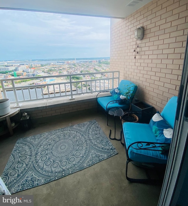 100 Harborview Unit 2307, Baltimore, MD 21230 - balcony with a city view