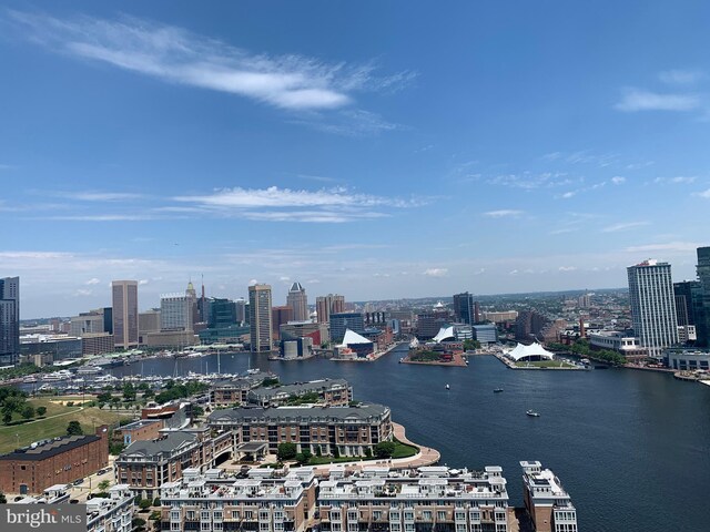 100 Harborview Unit 2307, Baltimore, MD 21230 - aerial view of skyline and a large body of water
