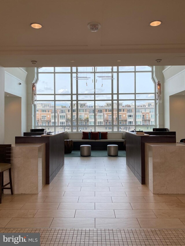 100 Harborview Unit 2307, Baltimore, MD 21230 - building lobby featuring recessed lighting