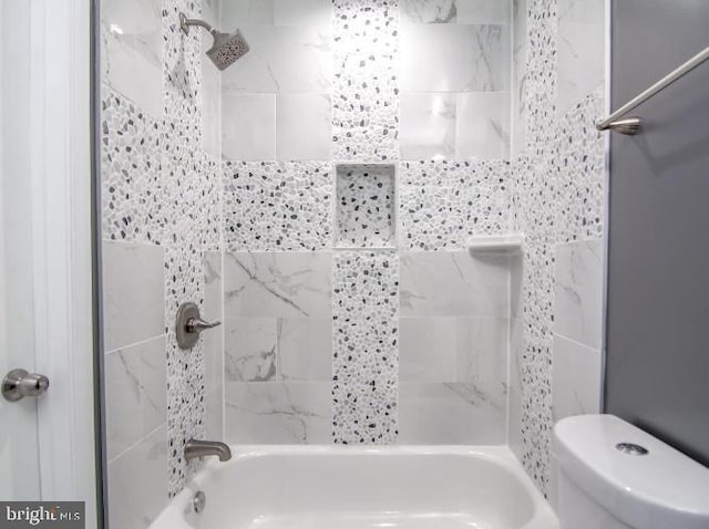 119 S Conkling St, Baltimore, MD 21224 - bathroom with shower / washtub combination and toilet