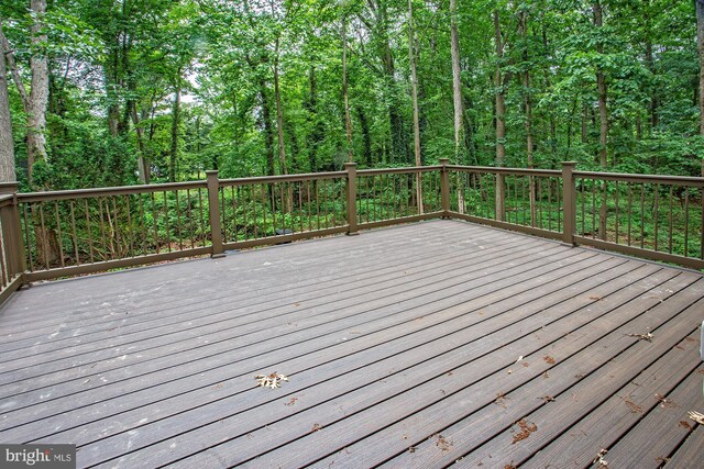 118 Bock Ave, Wenonah, NJ 08090 - view of wooden deck