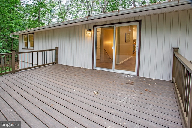 118 Bock Ave, Wenonah, NJ 08090 - view of wooden deck