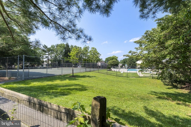 13413 Winterspoon Ln, Germantown, MD 20874 - view of yard featuring a tennis court