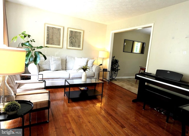8307 Satinleaf Ct, Bowie, MD 20715 - living area with wood-type flooring