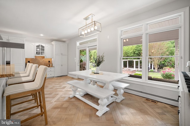 14 Waterfront Way, Hammonton, NJ 08037 - dining space featuring recessed lighting