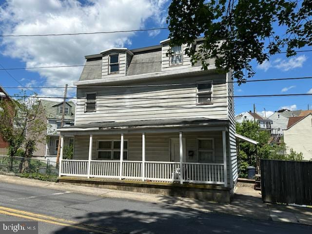 901 W Wade Rd, Saint Clair, PA 17970 - second empire-style home with covered porch and mansard roof