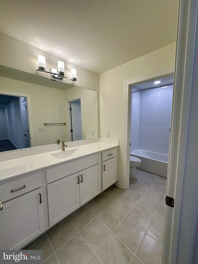 21 Kay Chiarello Way, Hamilton, NJ 08690 - full bathroom with tile patterned floors, vanity, and toilet