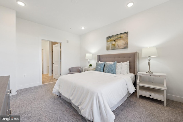 210 Decoverly Dr Unit 407, Gaithersburg, MD 20878 - carpeted bedroom with baseboards and recessed lighting