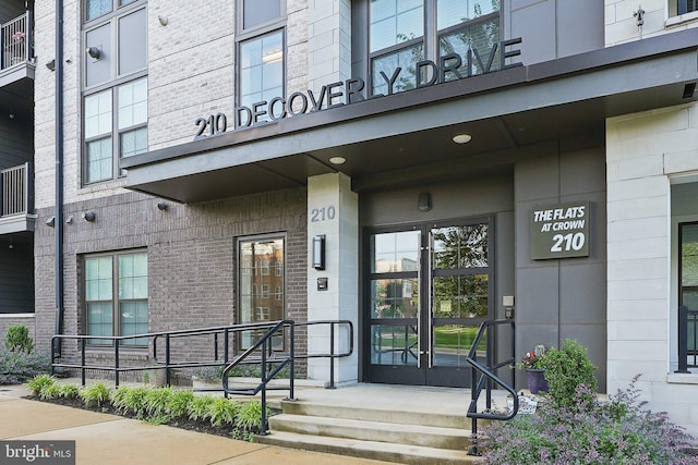 210 Decoverly Dr Unit 407, Gaithersburg, MD 20878 - entrance to property featuring brick siding
