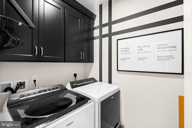 1741 Mckenna Point Dr Unit 2701, Mclean, VA 22102 - laundry area with independent washer and dryer and cabinet space