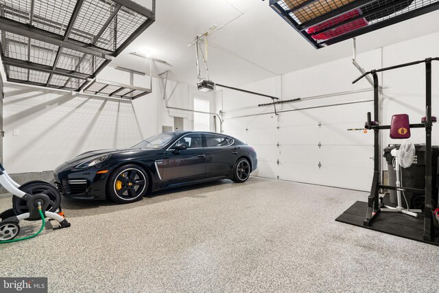 1741 Mckenna Point Dr Unit 2701, Mclean, VA 22102 - garage with a garage door opener and a heating unit