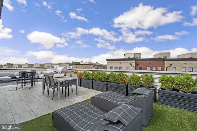 1741 Mckenna Point Dr Unit 2701, Mclean, VA 22102 - view of patio featuring outdoor dining space