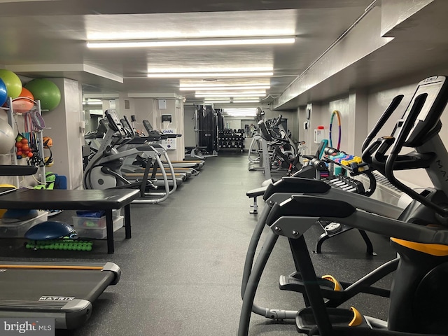 2939 Van Ness St NW Unit 608, Washington, DC 20008 - view of gym