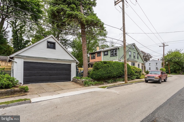 170 Drexel Ave, Lansdowne, PA 19050 - view of front of home with a garage and an outdoor structure