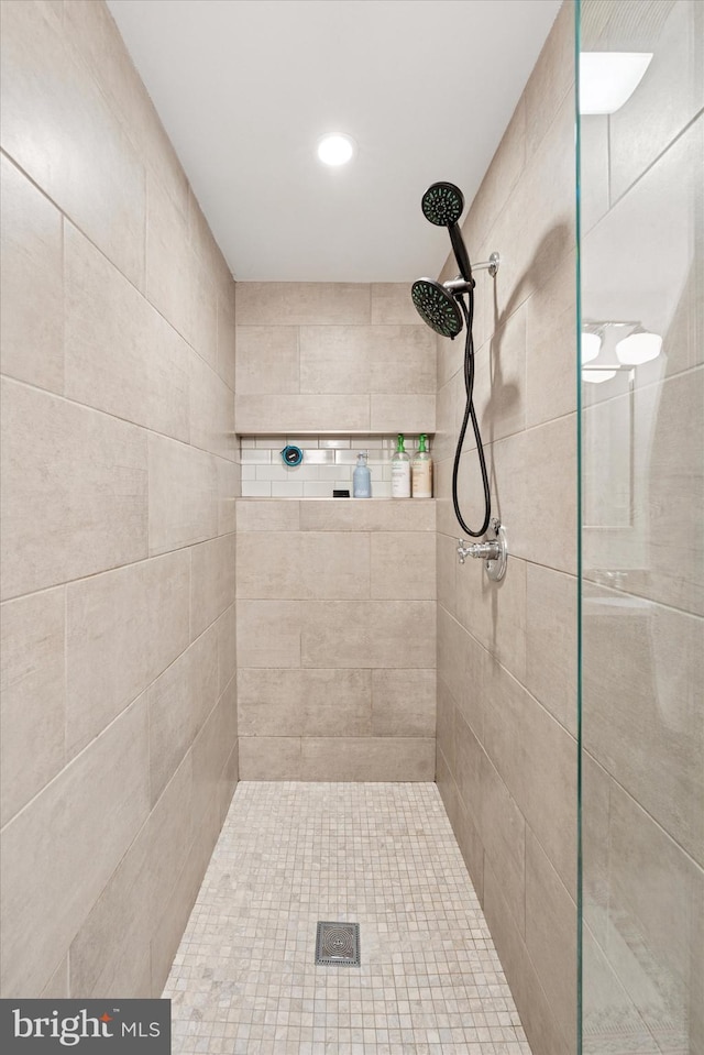 1620 E Berks St, Philadelphia, PA 19125 - bathroom with tiled shower and pet washing area