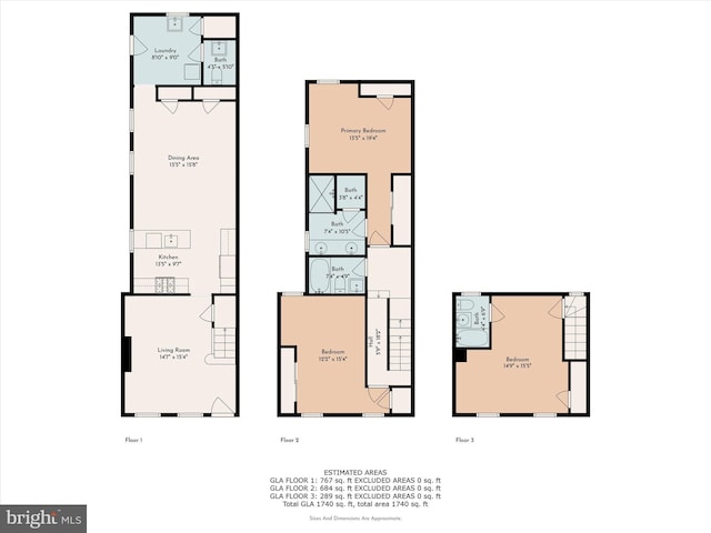 1620 E Berks St, Philadelphia, PA 19125 - home floor plan