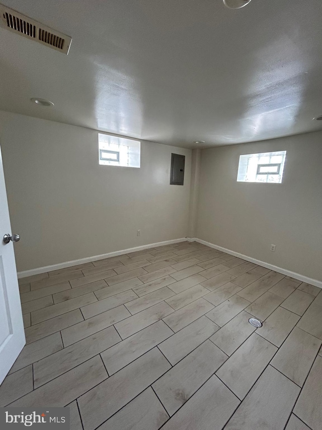 5221 N 8th St, Philadelphia, PA 19120 - below grade area featuring plenty of natural light and baseboards