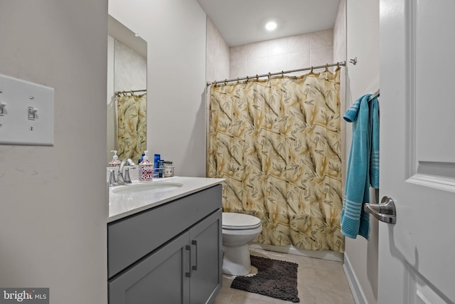 108 Annapolis St, Bensalem, PA 19020 - bathroom featuring vanity, toilet, and a shower with curtain