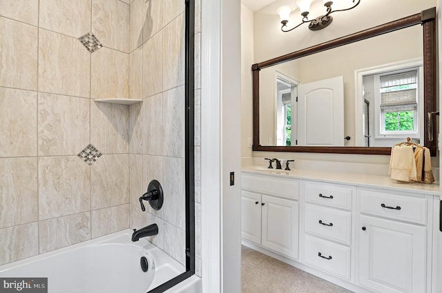 1780 Eliza Way, Mechanicsburg, PA 17050 - bathroom featuring vanity, shower / washtub combination, and tile patterned flooring