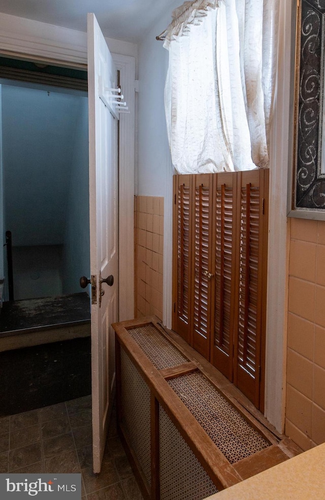 21 E 3rd St, Boyertown, PA 19512 - hall featuring tile walls