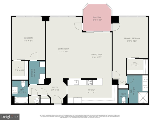 3801 Canterbury Rd Unit 705, Baltimore, MD 21218 - home floor plan