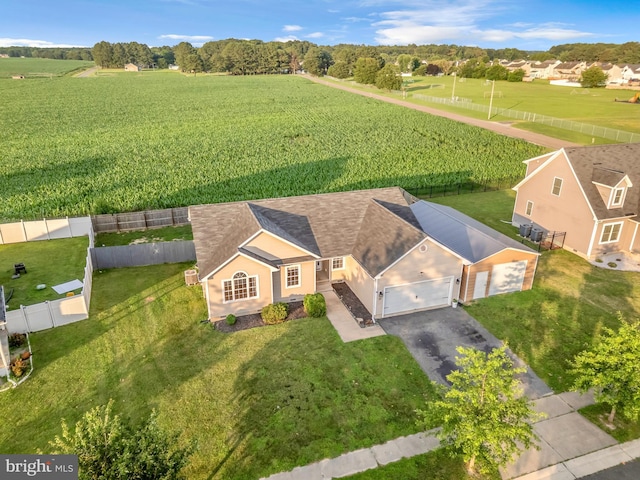 15 Ridgeway Dr, Ridgely, MD 21660 - aerial view of sparsely populated area featuring abundant farmland