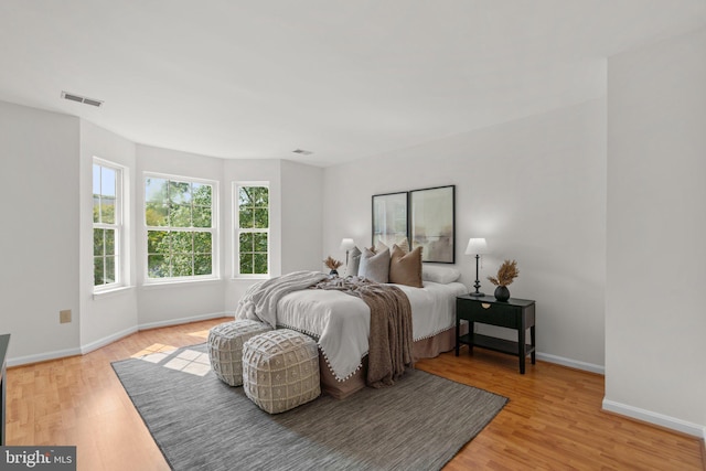 9109 Knox Ct, Laurel, MD 20723 - bedroom featuring light wood-style floors and baseboards