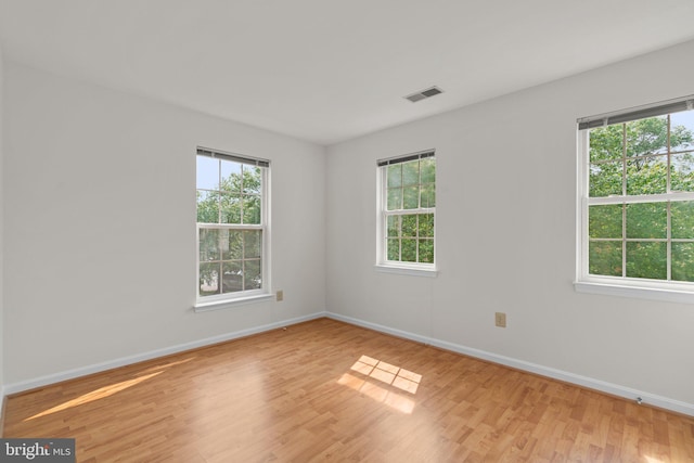9109 Knox Ct, Laurel, MD 20723 - unfurnished room with wood finished floors and baseboards