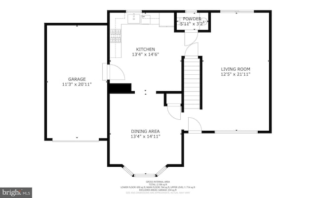 9109 Knox Ct, Laurel, MD 20723 - home floor plan