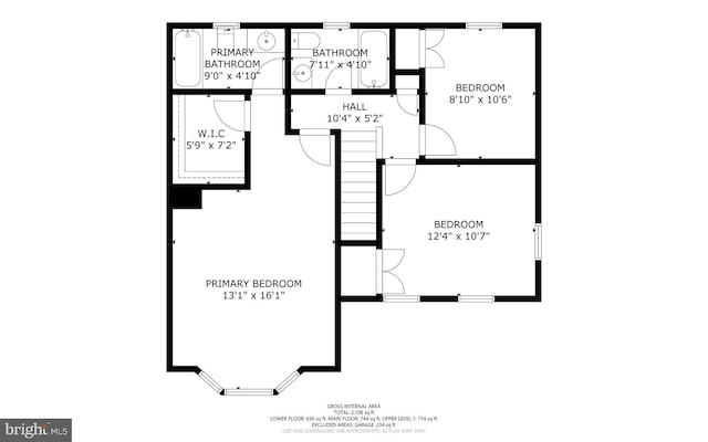 9109 Knox Ct, Laurel, MD 20723 - floor plan / room layout
