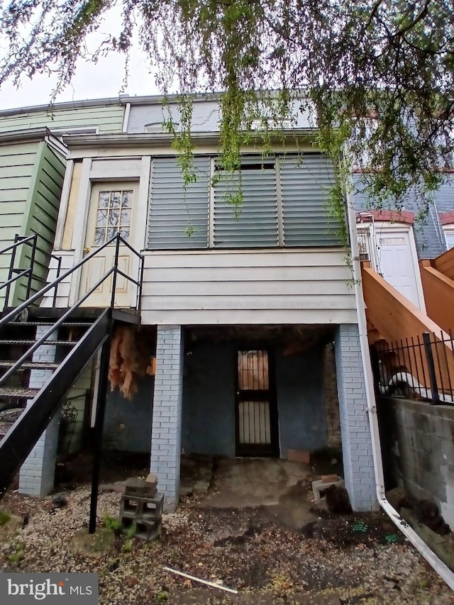 1131 Abbey Pl NE, Washington, DC 20002 - view of back of house