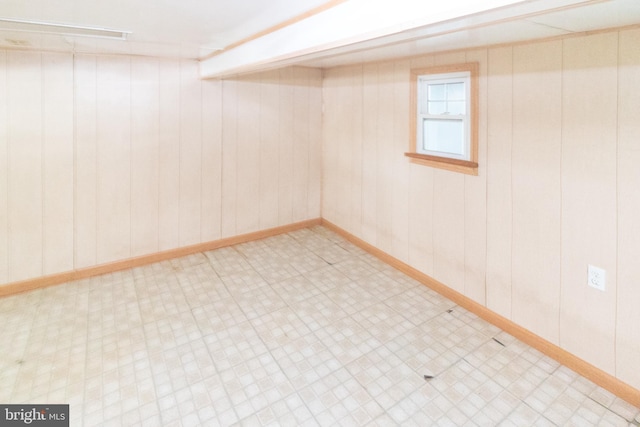 338 E Evergreen Ave, Oaklyn, NJ 08107 - basement featuring tile patterned floors and baseboards