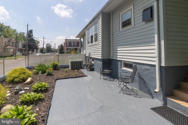 338 E Evergreen Ave, Oaklyn, NJ 08107 - view of patio with central air condition unit