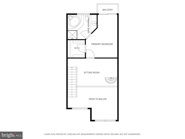 1406 Corcoran St NW Unit D, Washington, DC 20009 - view of property floor plan
