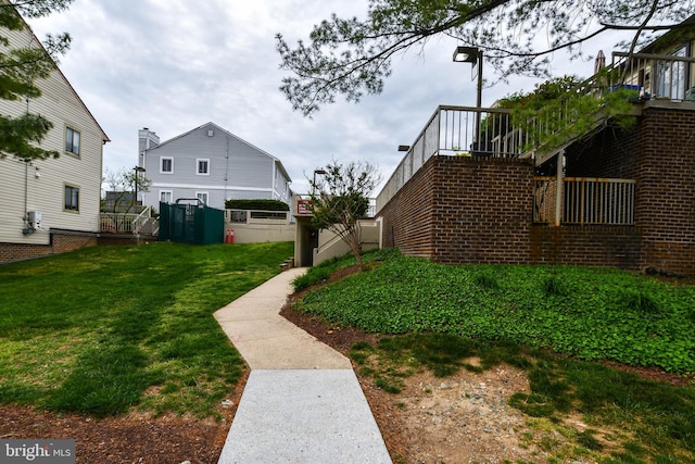 49 Hawthorne Ct NE Unit 49, Washington, DC 20017 - view of yard