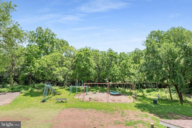 10779 Primrose Ct, Manassas, VA 20109 - communal playground featuring a yard