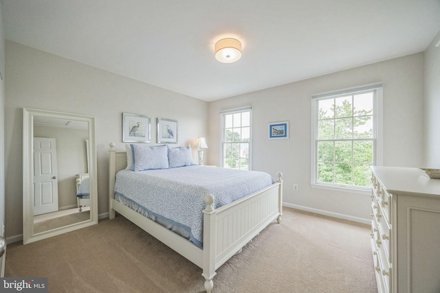 31 Bramley Rd, Moorestown, NJ 08057 - bedroom featuring light carpet and baseboards