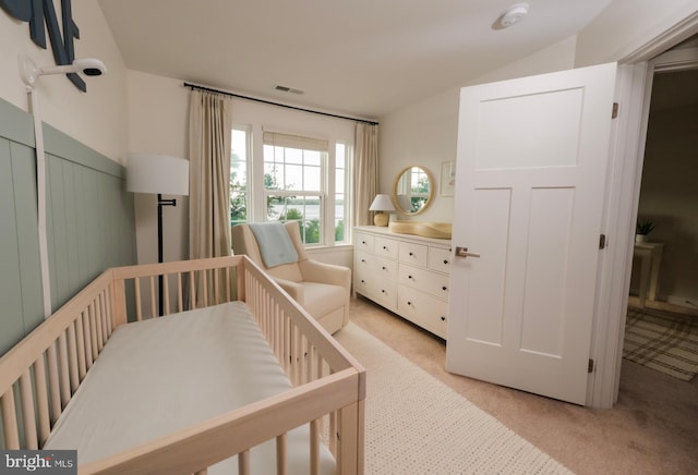 159 Nathan Dr, Cinnaminson, NJ 08077 - bedroom featuring light colored carpet and lofted ceiling