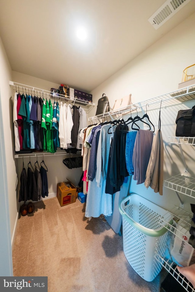 159 Nathan Dr, Cinnaminson, NJ 08077 - spacious closet featuring carpet floors
