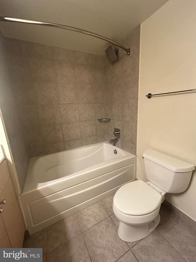 820 N Pollard St Unit 413, Arlington, VA 22203 - full bath featuring toilet, shower / tub combination, and tile patterned floors