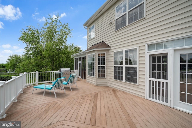 17760 Julie Ann Ct, Hamilton, VA 20158 - view of wooden terrace