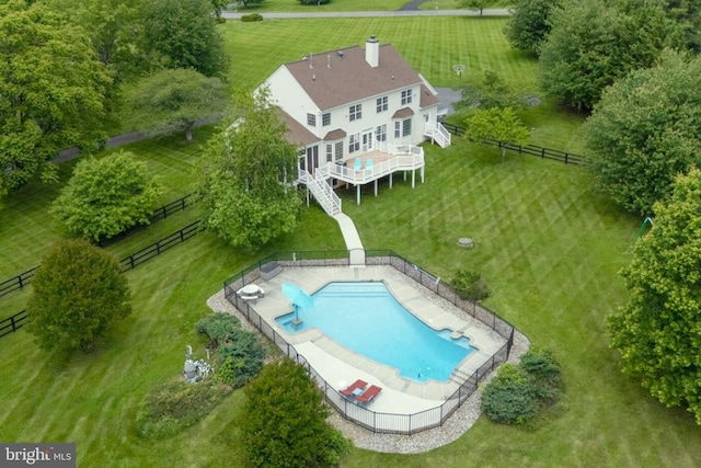 17760 Julie Ann Ct, Hamilton, VA 20158 - view of subject property featuring a pool area