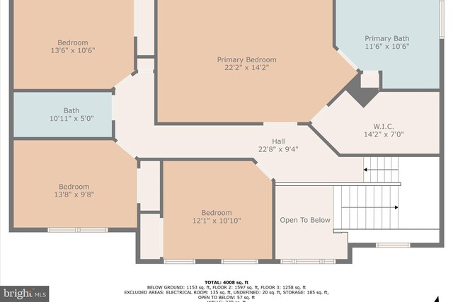 17760 Julie Ann Ct, Hamilton, VA 20158 - floor plan / room layout