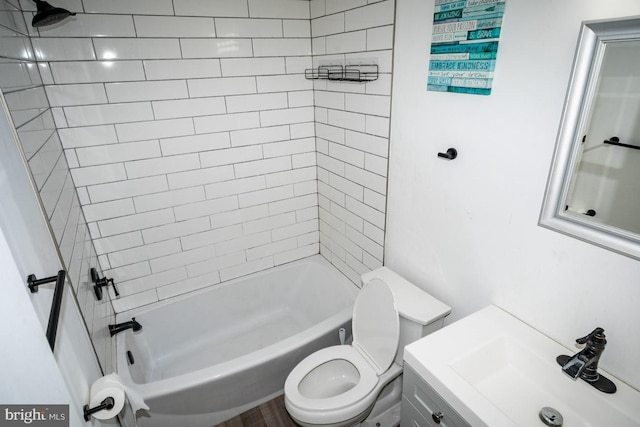 1011 Andrews Ave, Darby, PA 19023 - full bath with toilet, tub / shower combination, and vanity