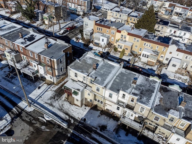 6982 Clinton Rd, Upper Darby, PA 19082 - aerial view of property's location with nearby suburban area
