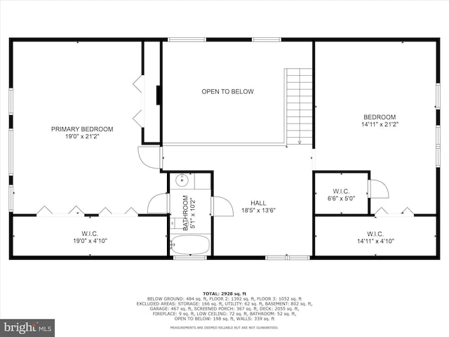 2511 W Norwegian St, Pottsville, PA 17901 - floor plan / room layout