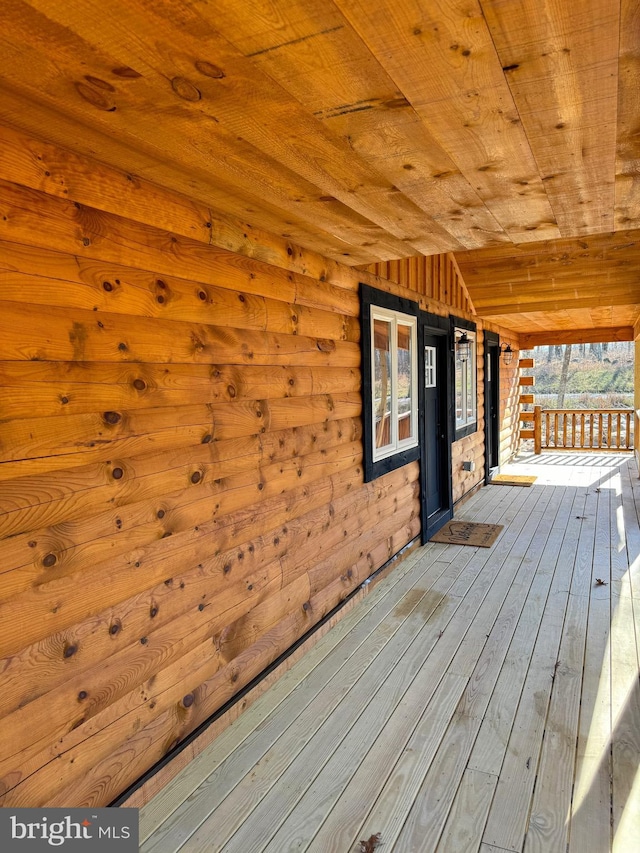 68 Taylor Ln, Mc Henry, MD 21541 - view of wooden deck