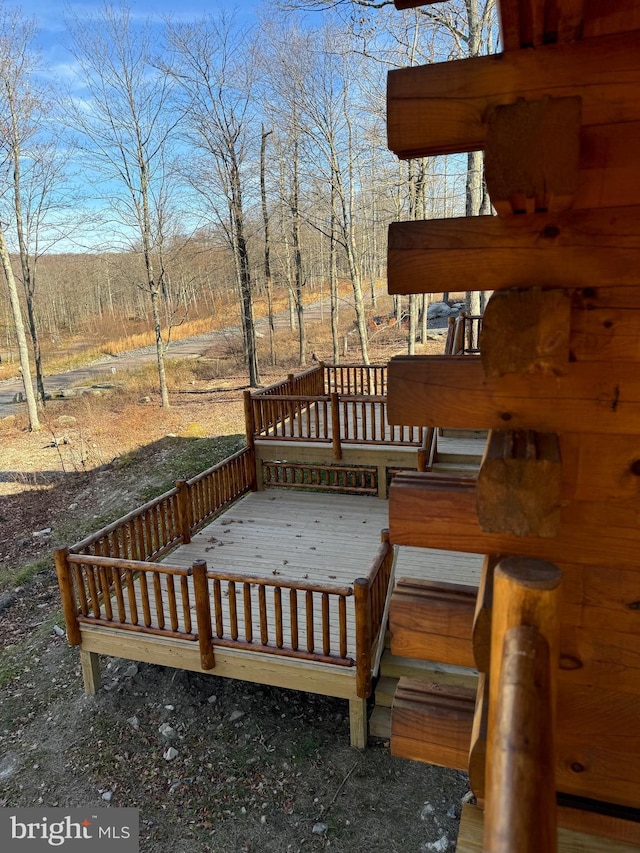 68 Taylor Ln, Mc Henry, MD 21541 - view of wooden deck